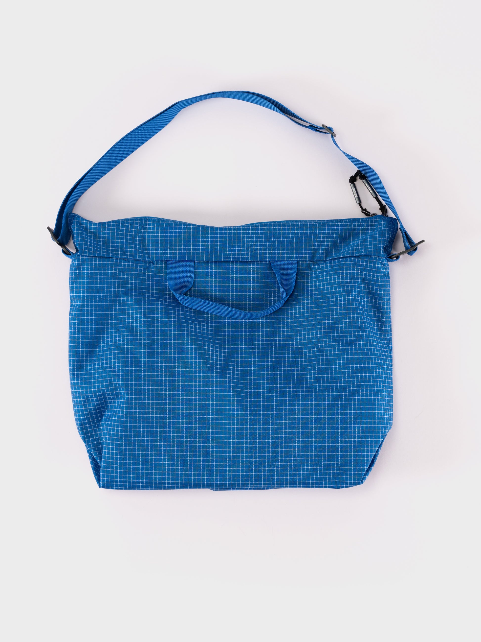 Adsum Ripstop Zip Tote Bag - Blue