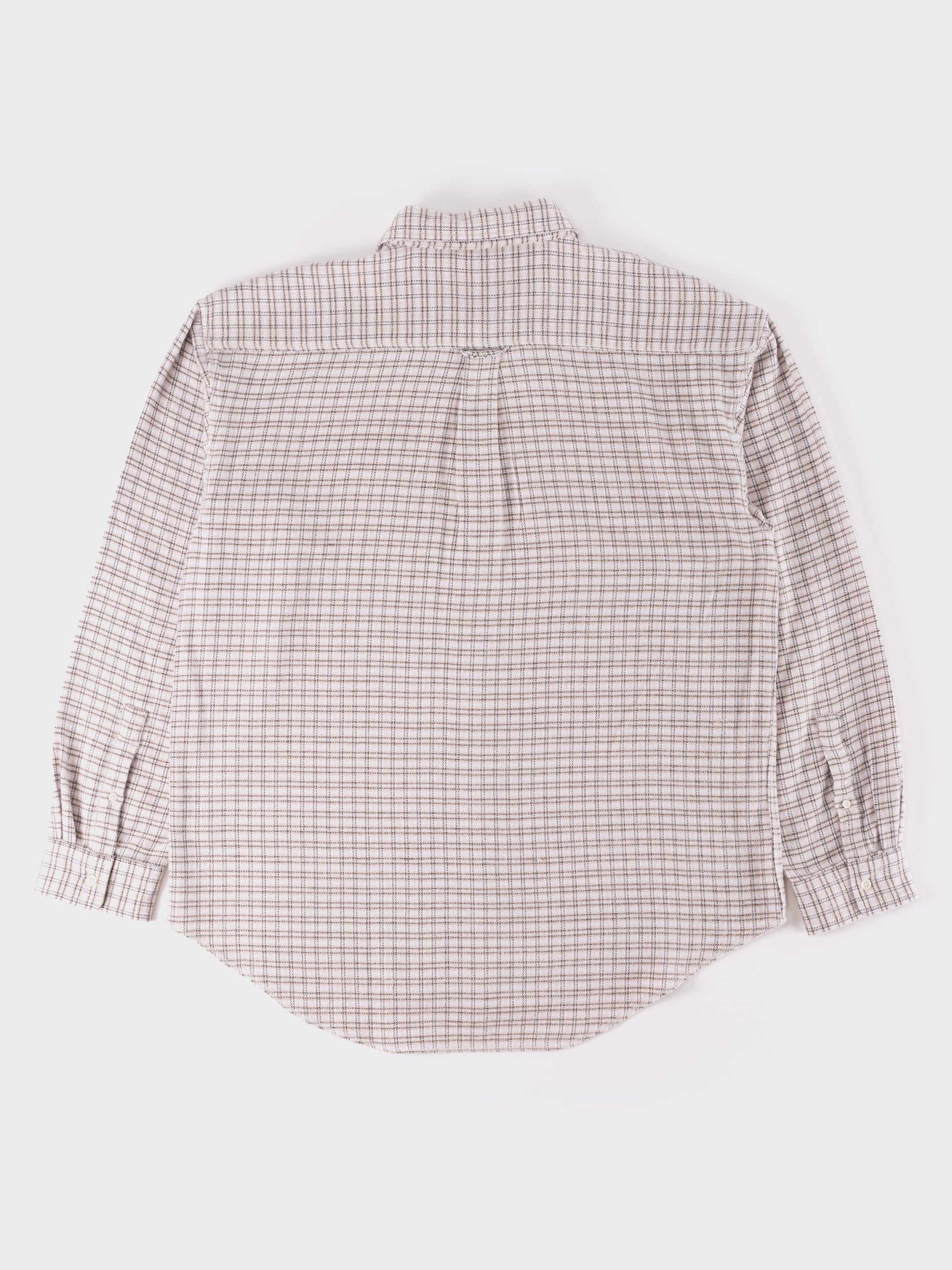 Adsum Seam Flannel Shirt - White