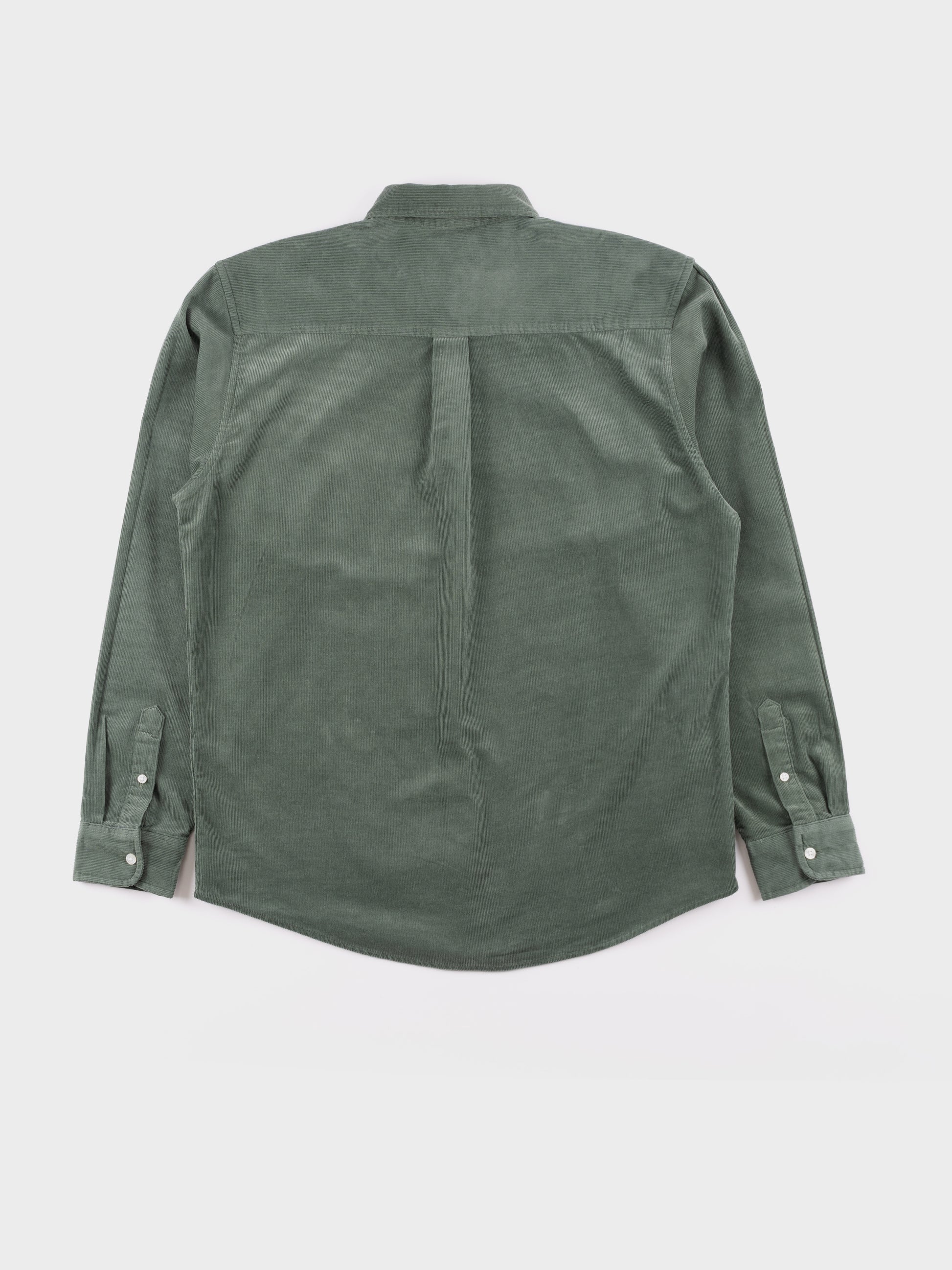 Carhartt LS Madison Fine Cord Shirt - Park/Wax