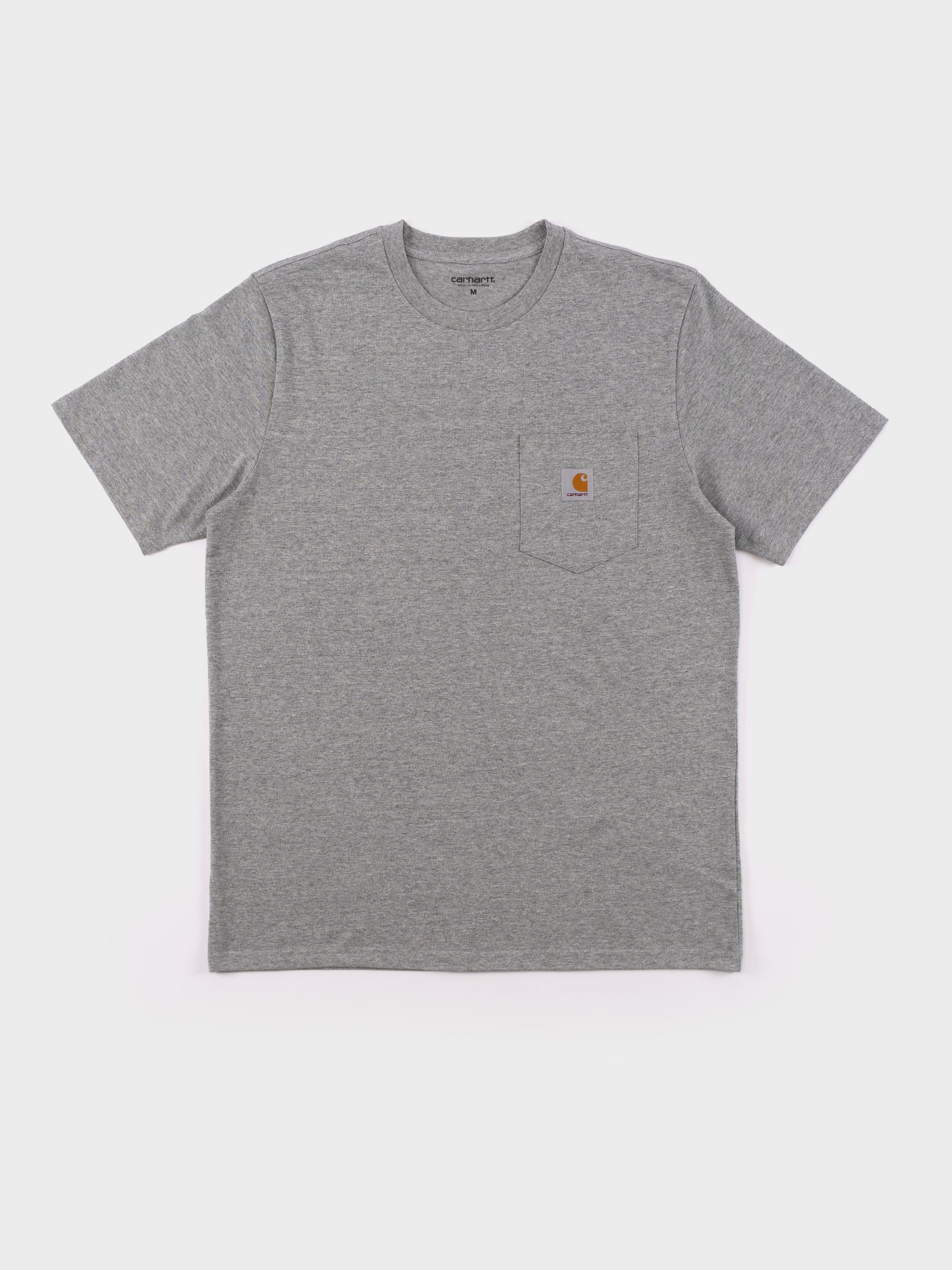 Carhartt S/S Pocket T Shirt - Grey Heather