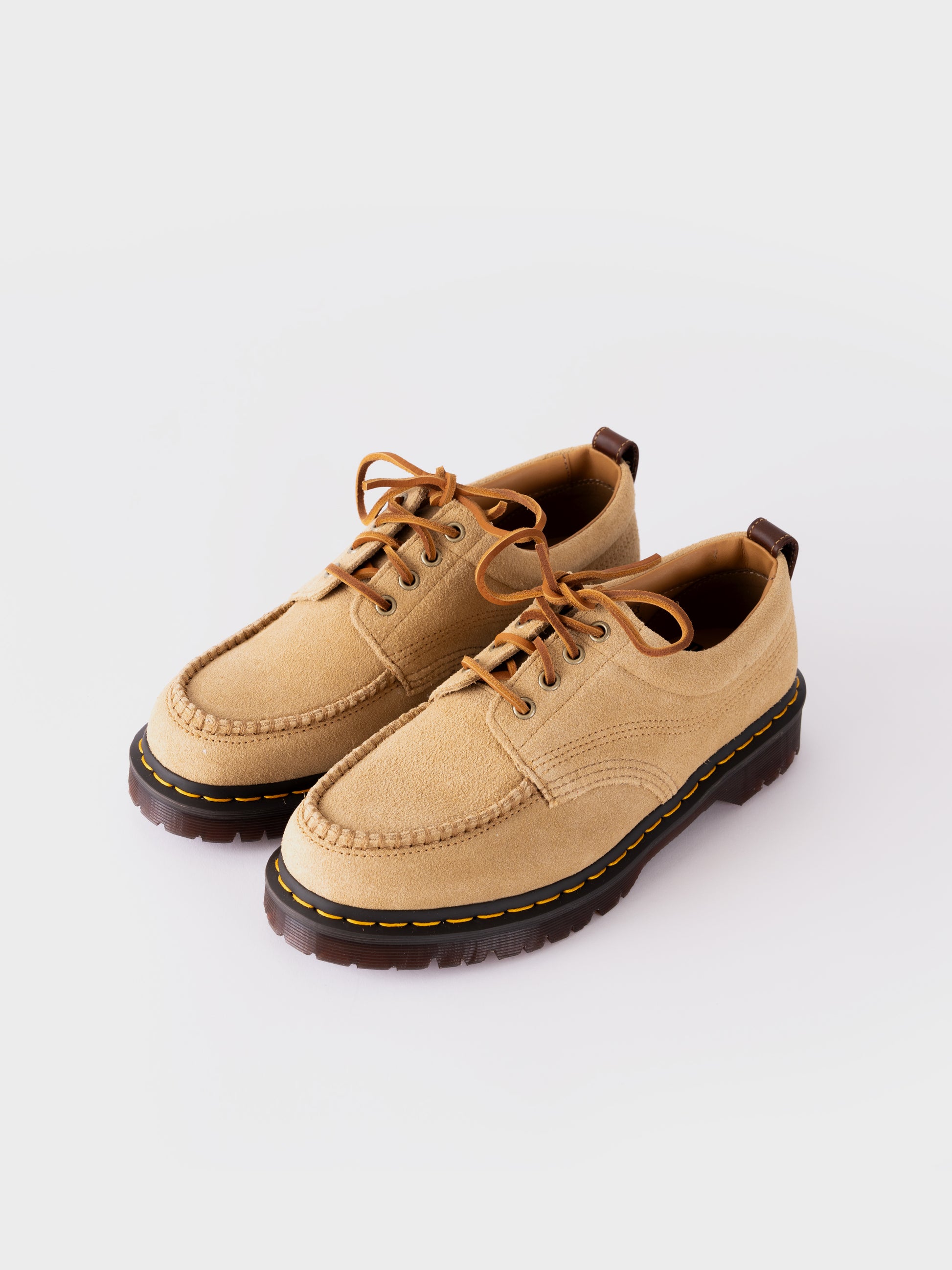 Dr Martens Lowell Suede Moc Toe - Butterscotch