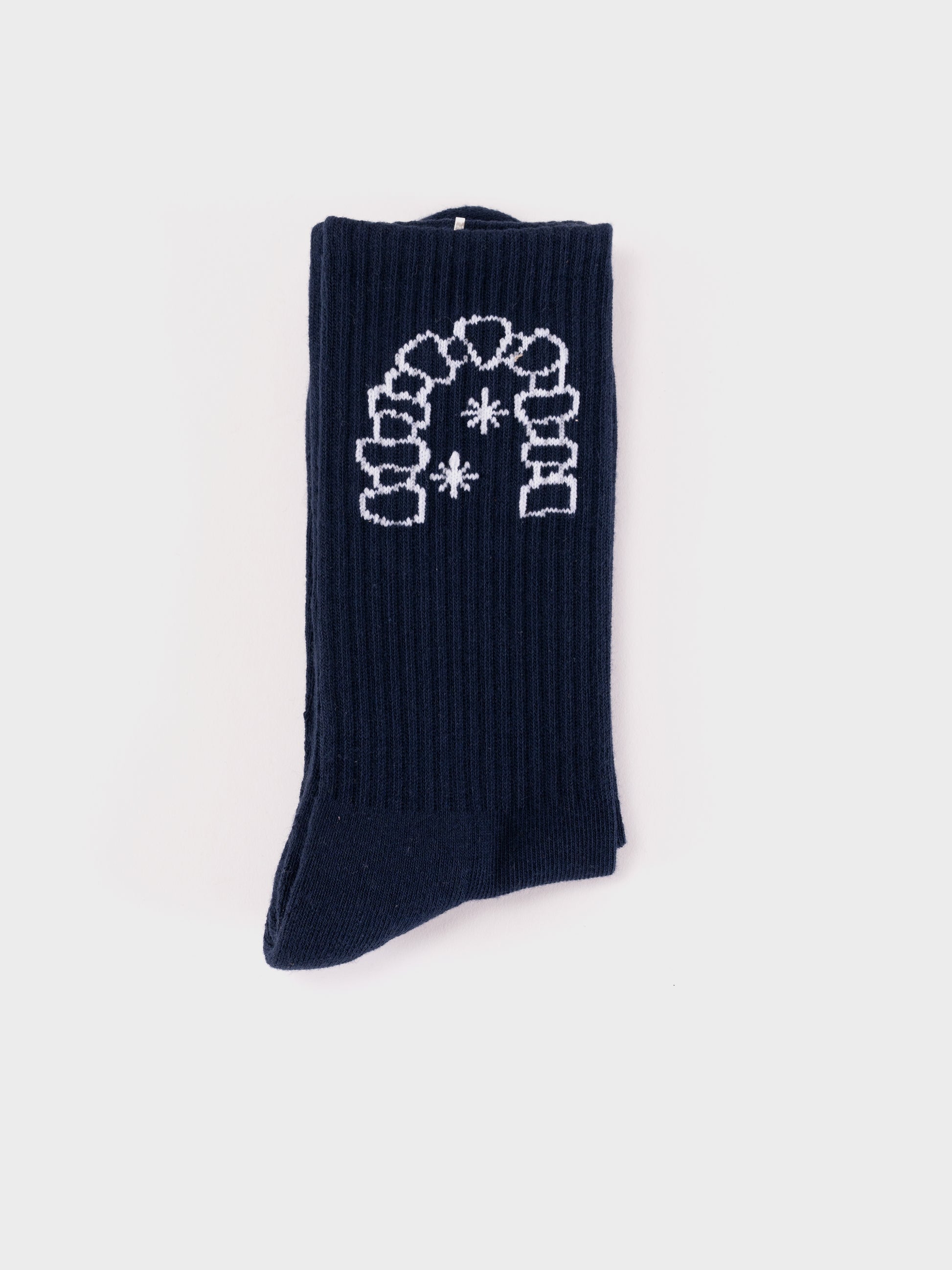 Heresy Arch Socks - Navy