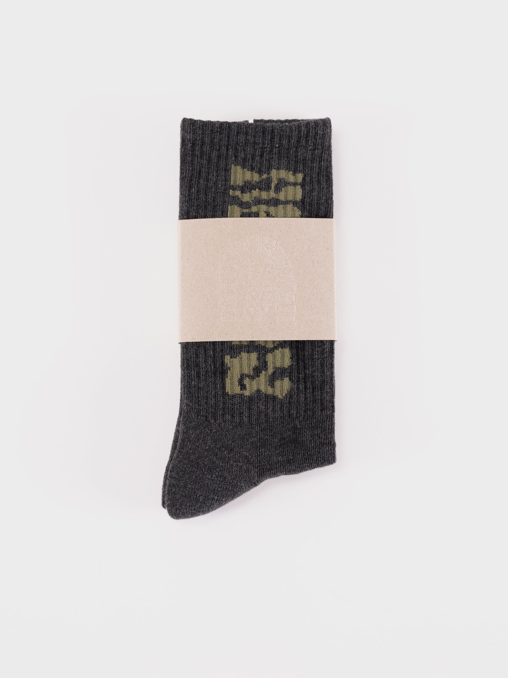 Heresy Mellow Socks - Charcoal