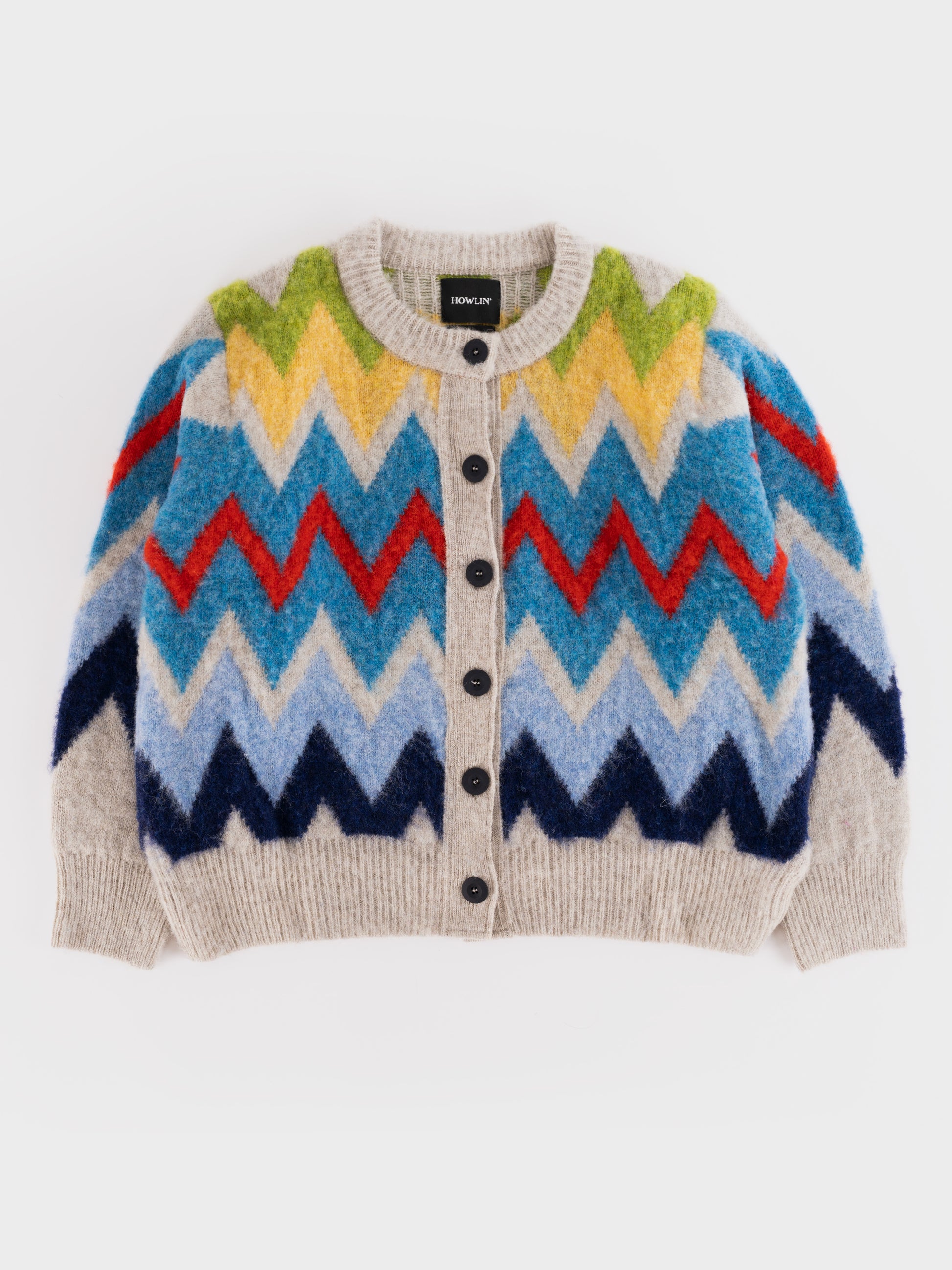 Howlin' Frozen Laughter Cardigan - Cosmic Latte