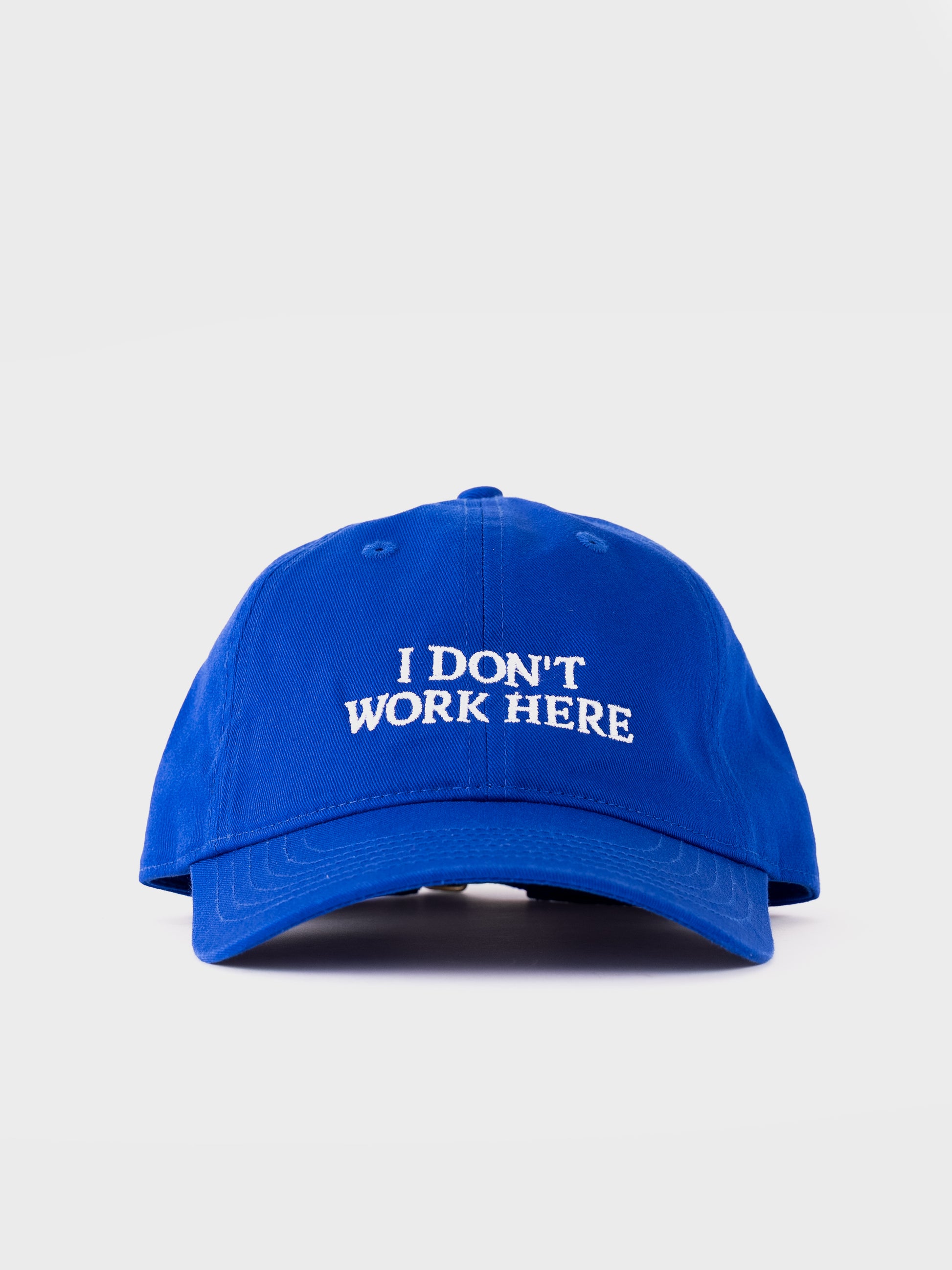 Idea Sorry I Don't Work Here Hat - Blue