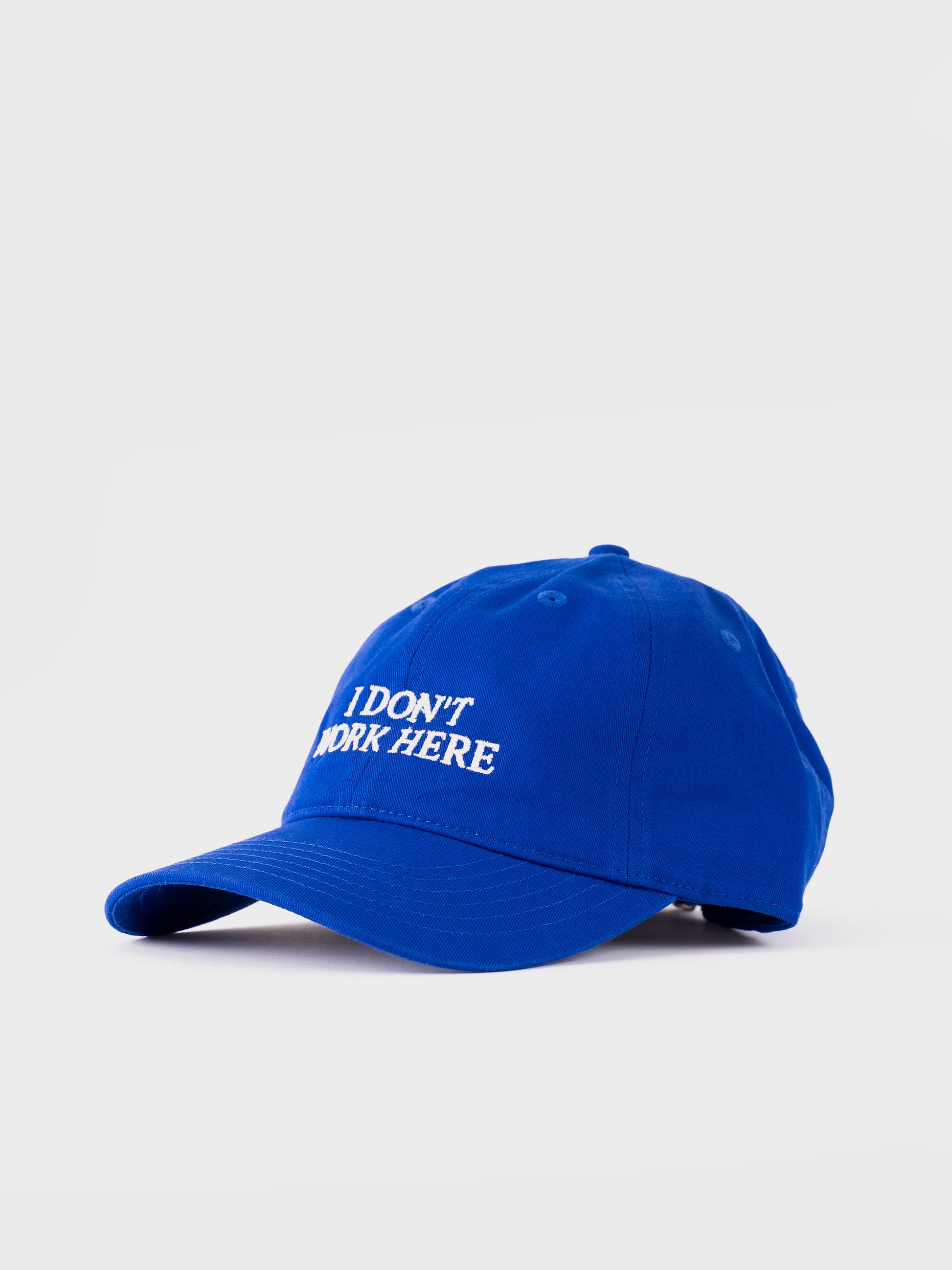 Idea Sorry I Don't Work Here Hat - Blue