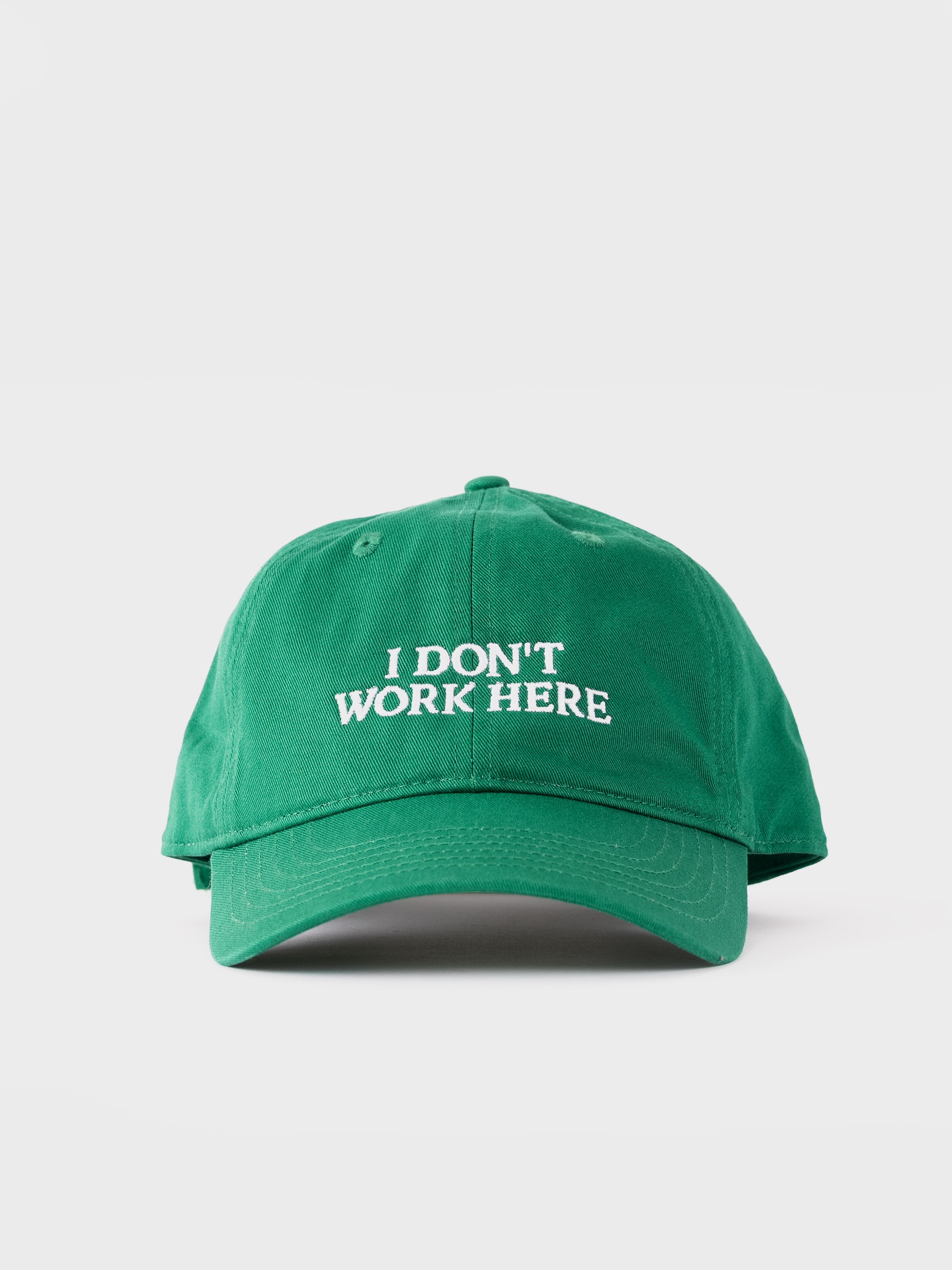 Idea Sorry I Don't Work Here Hat - Green