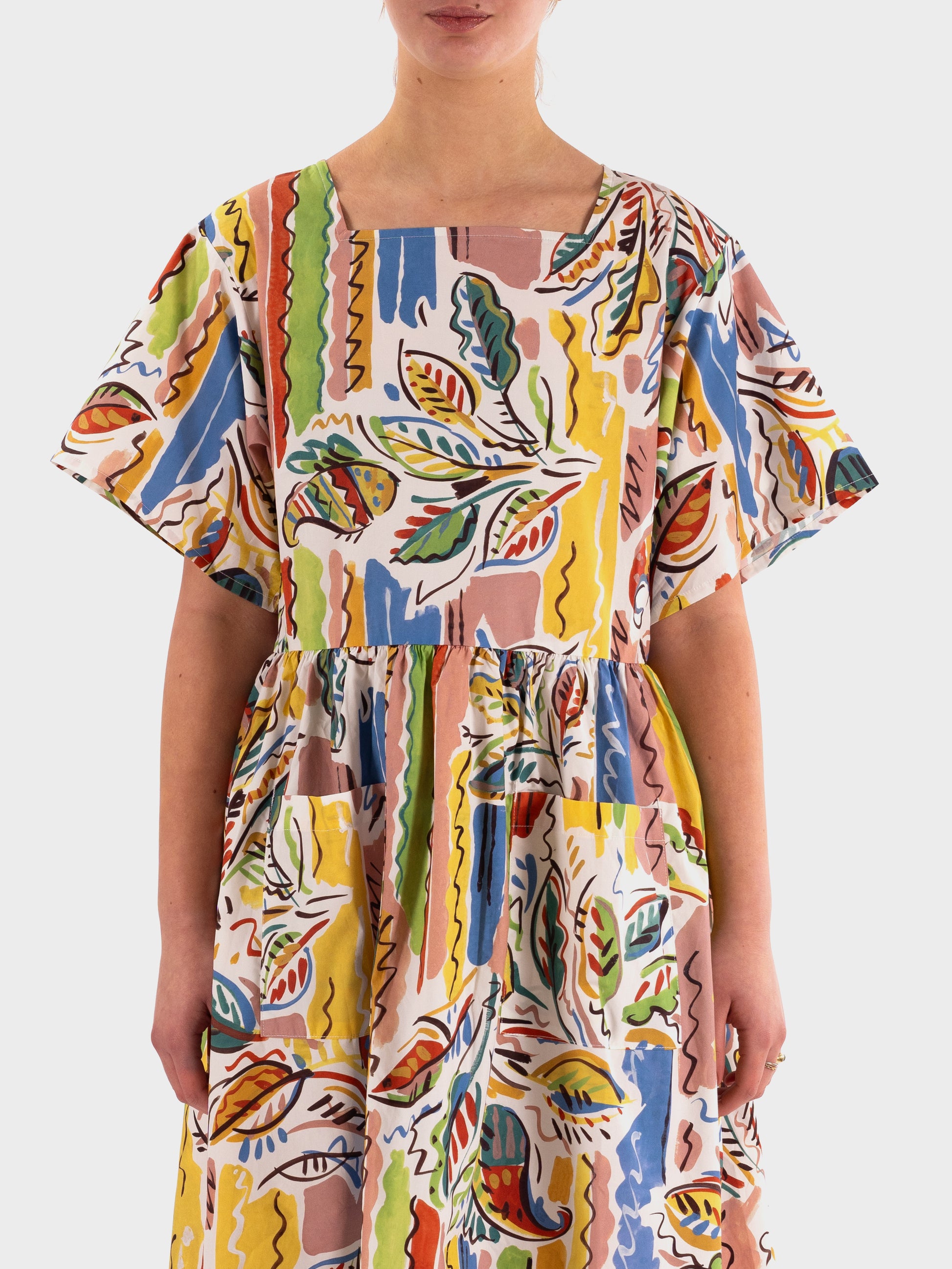 L.F Markey Mitch Dress - Painted Paisley