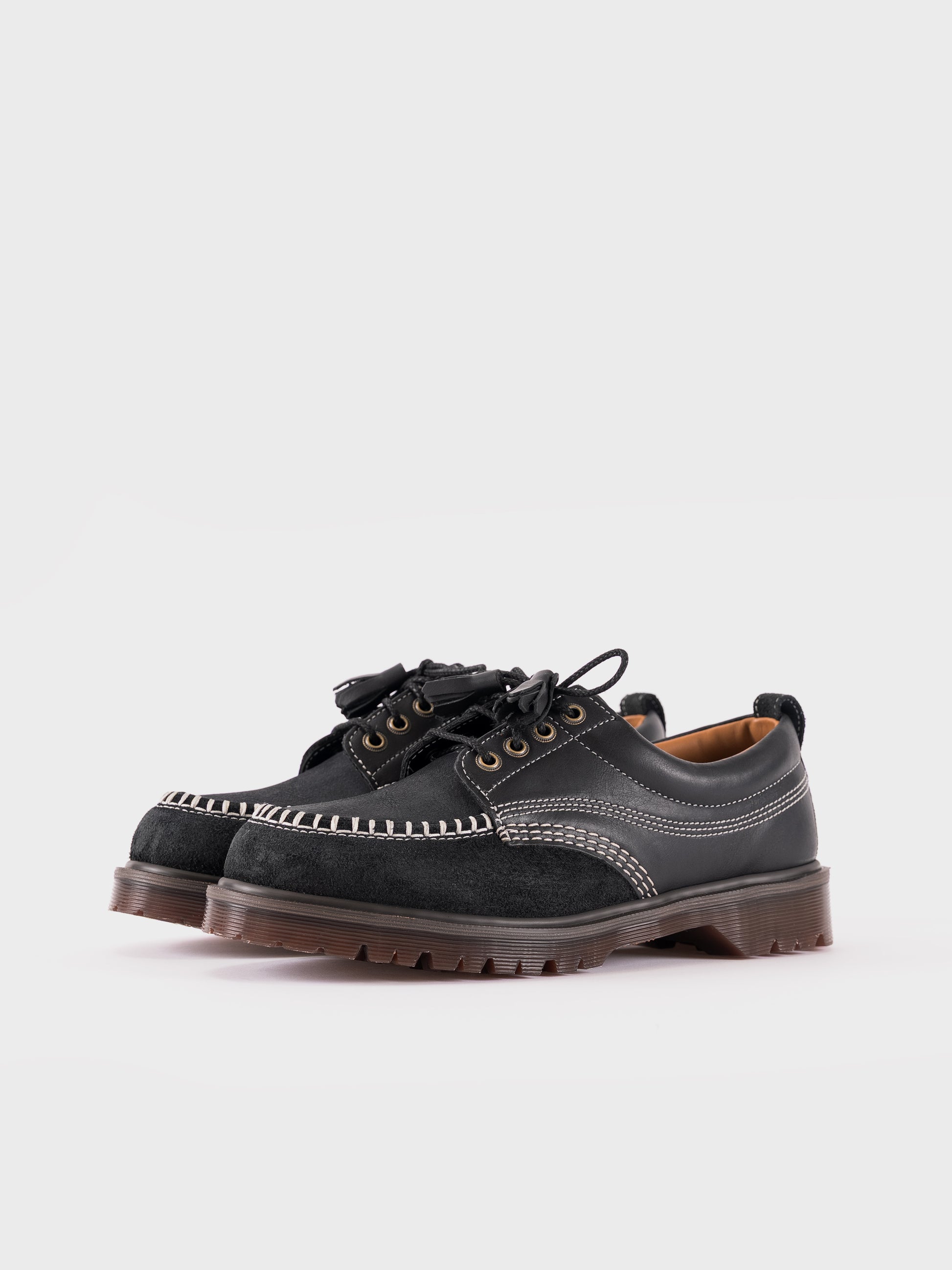 Dr Martens Lowell Mixed Leather - Black