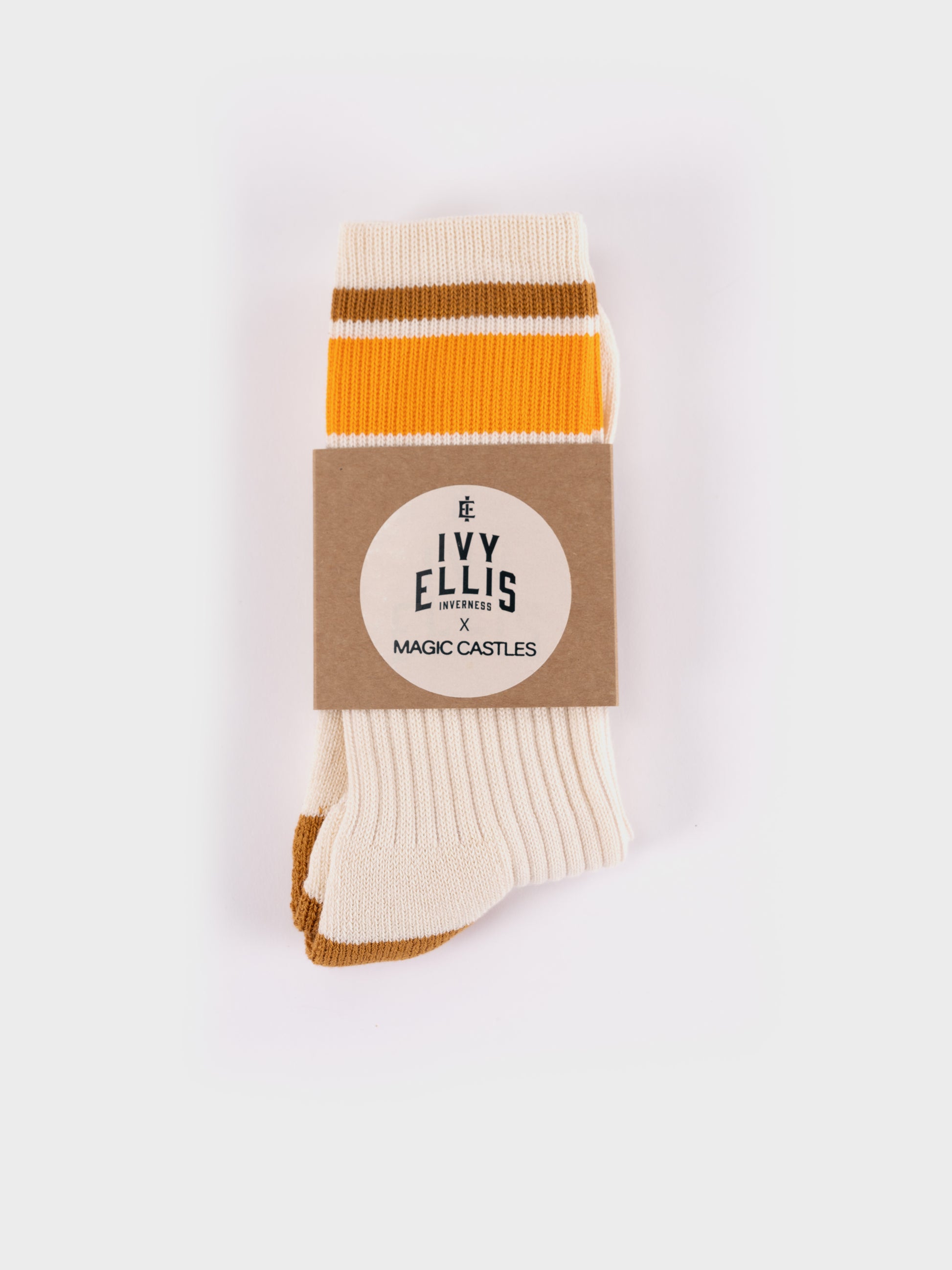 Magic Castles x Ivy Ellis Socks - Orange
