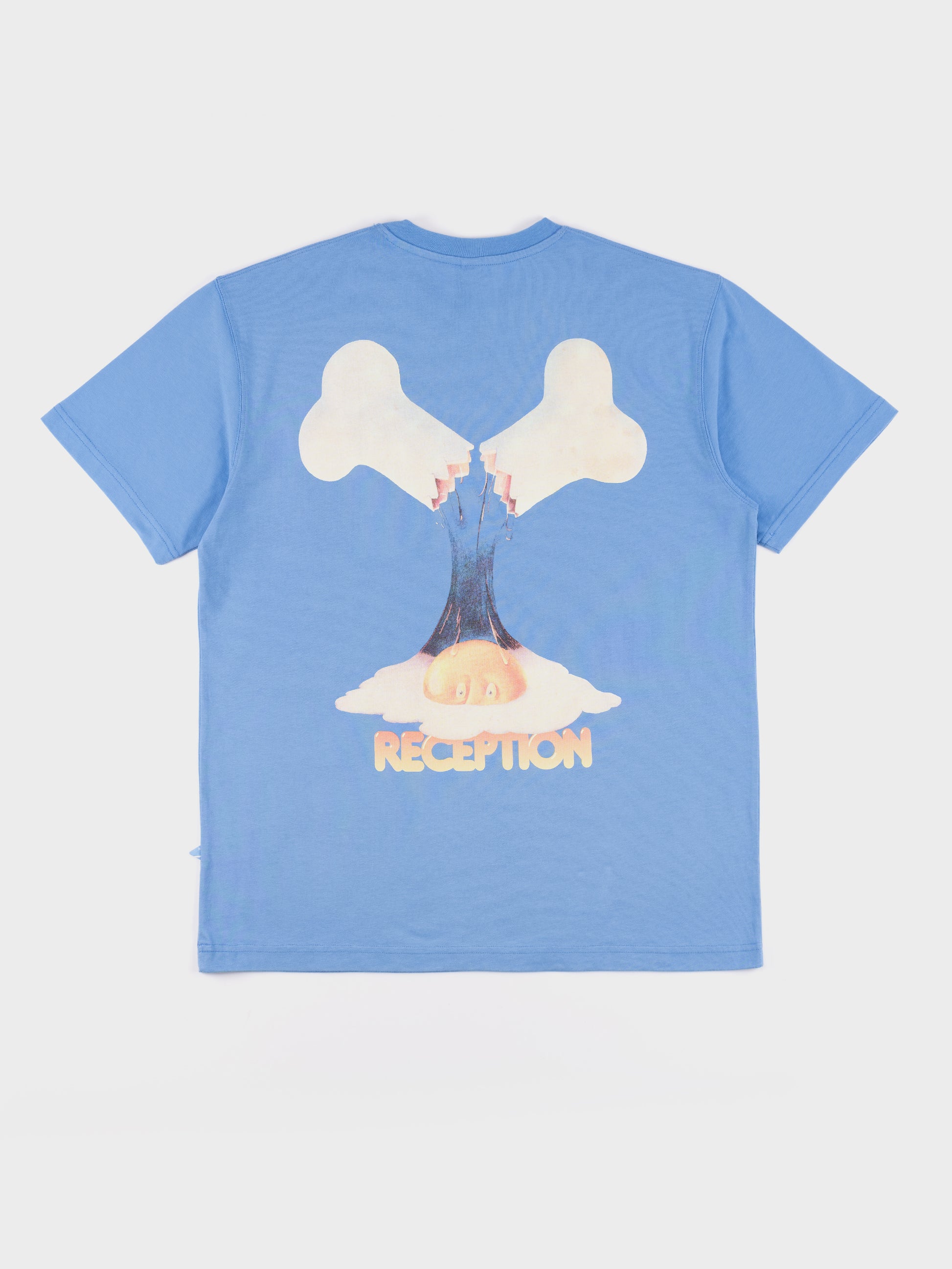 Reception Au Plat SS T Shirt - Resort Blue