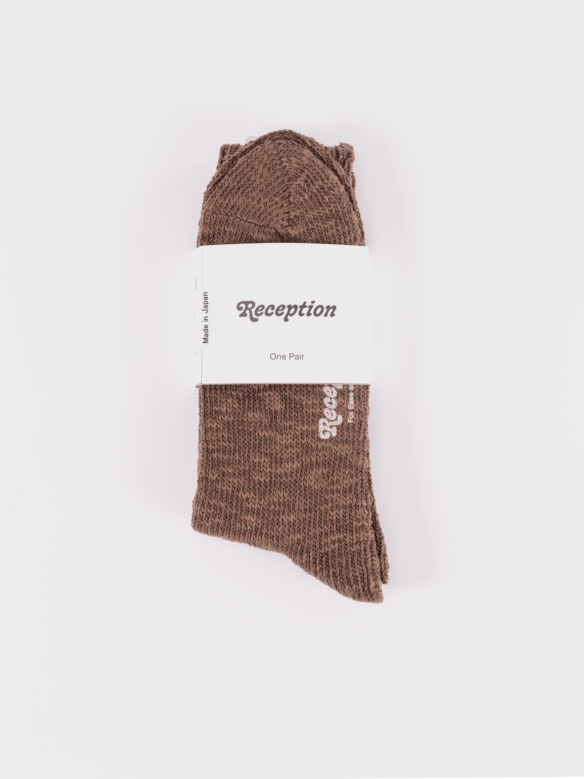 Reception Socks - Choco Brown