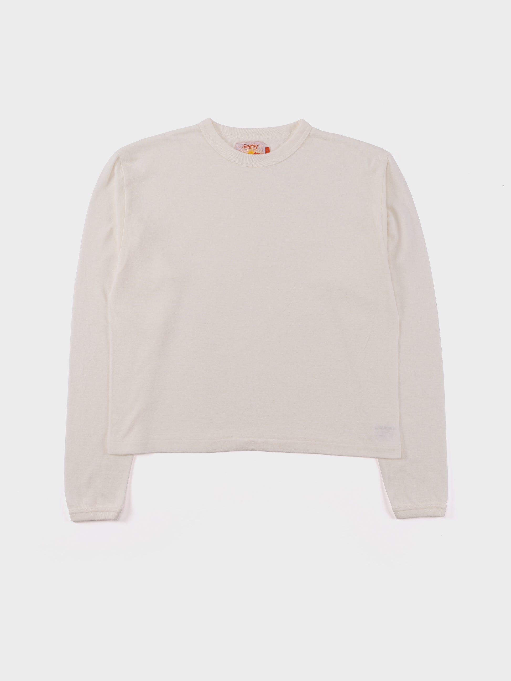 Sunray Spirit Hi'Aka LS T-Shirt - Off White