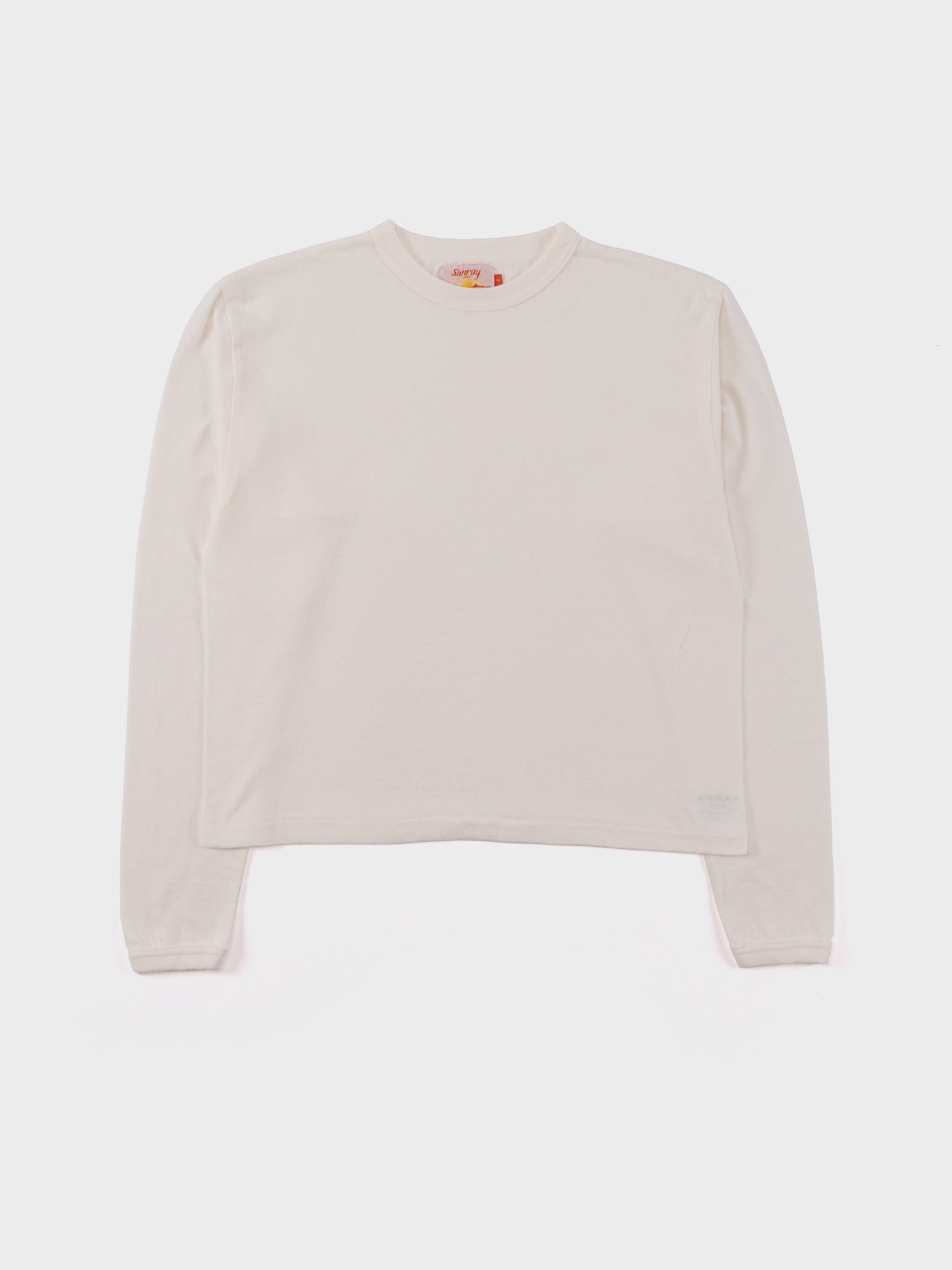 Sunray Spirit Hi'Aka LS T-Shirt - Off White