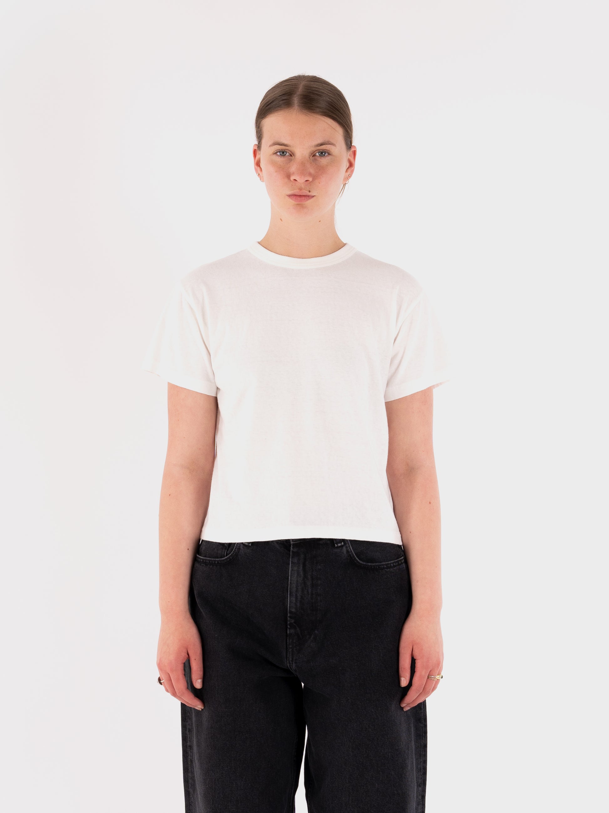Sunray Spirit Hi'Aka SS T-Shirt - Off White