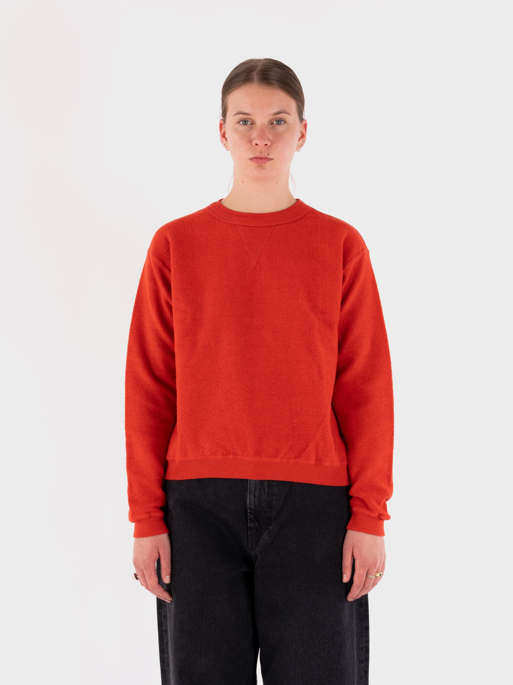 Sunray Spirit Hina Brushed Fleece Sweatshirt - Fire Whirl