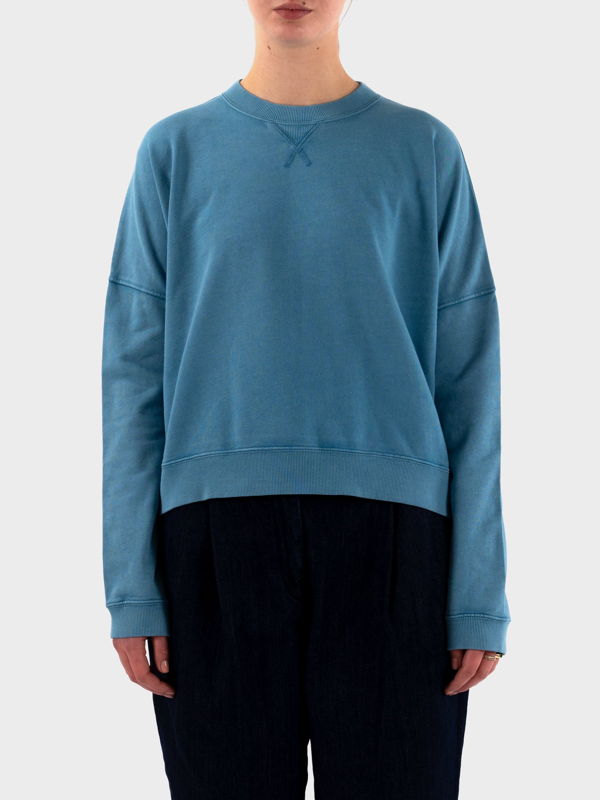 YMC Almost Grown Sweatshirt - Blue