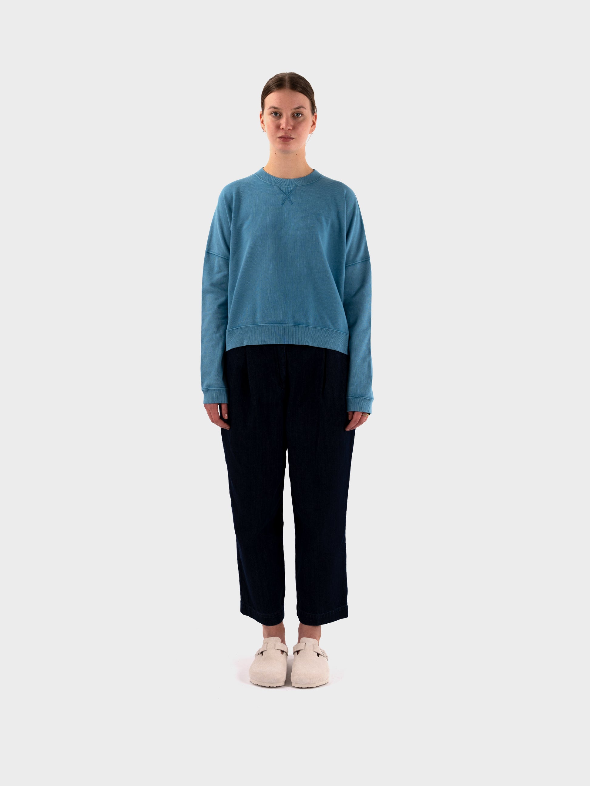 YMC Almost Grown Sweatshirt - Blue