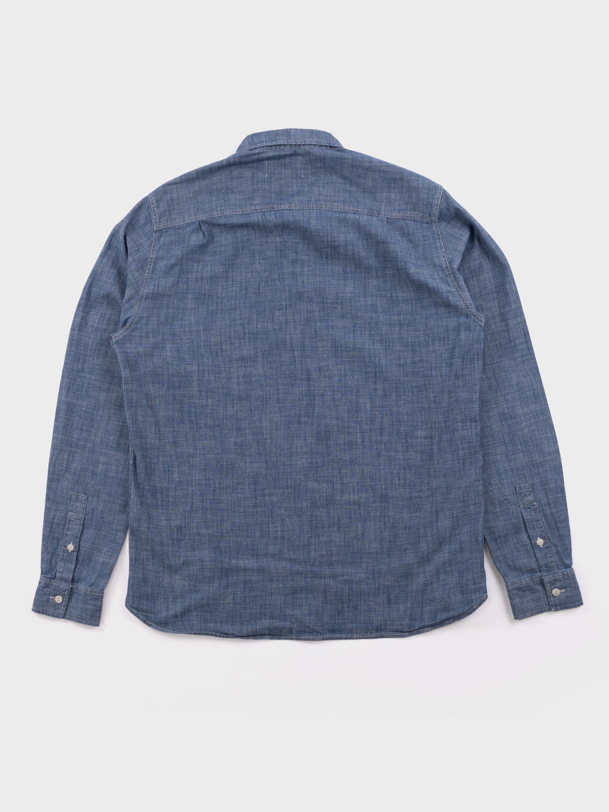 YMC Curtis Shirt - Light Indigo