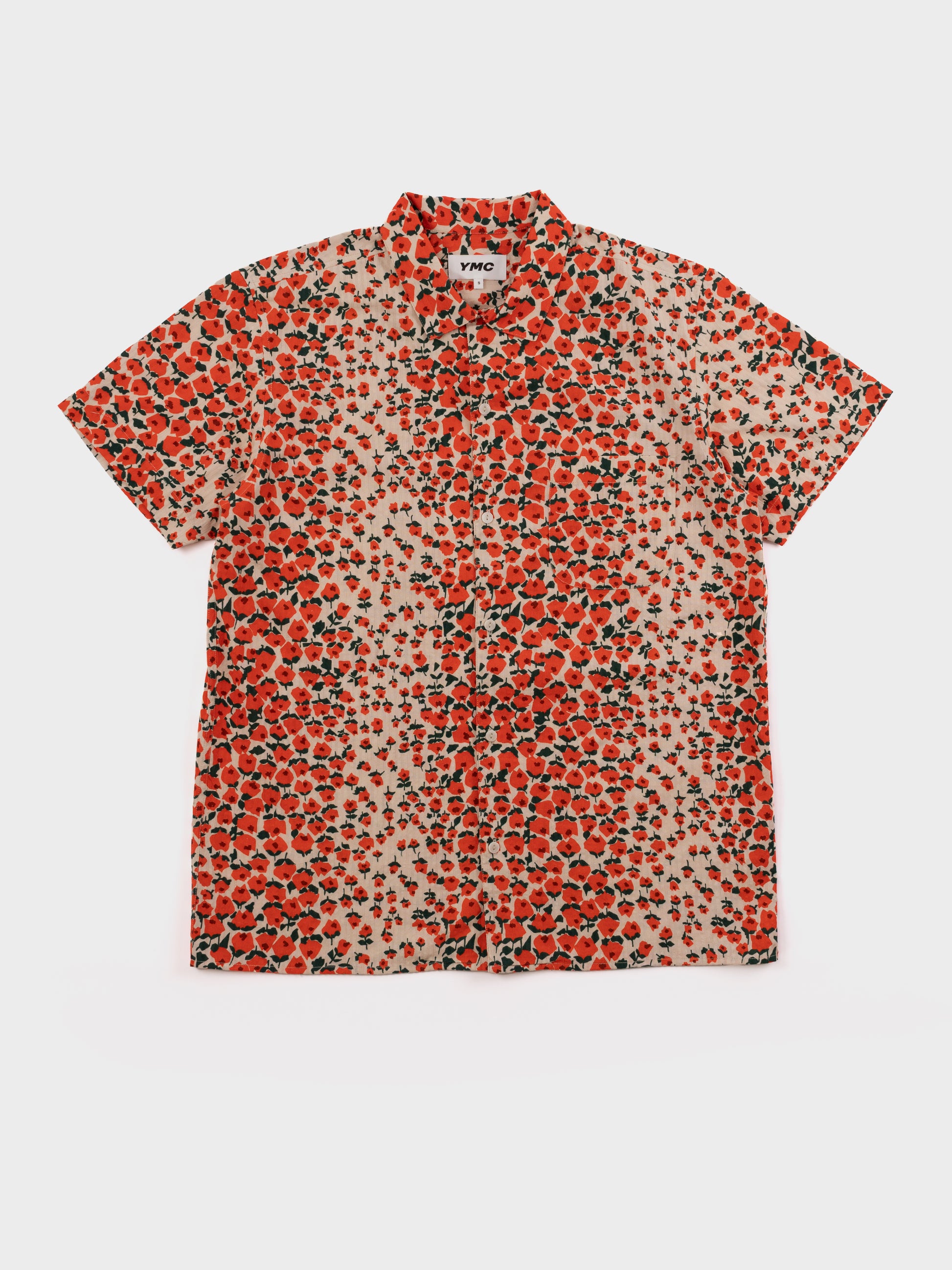 YMC Malick Shirt - Floral Multi