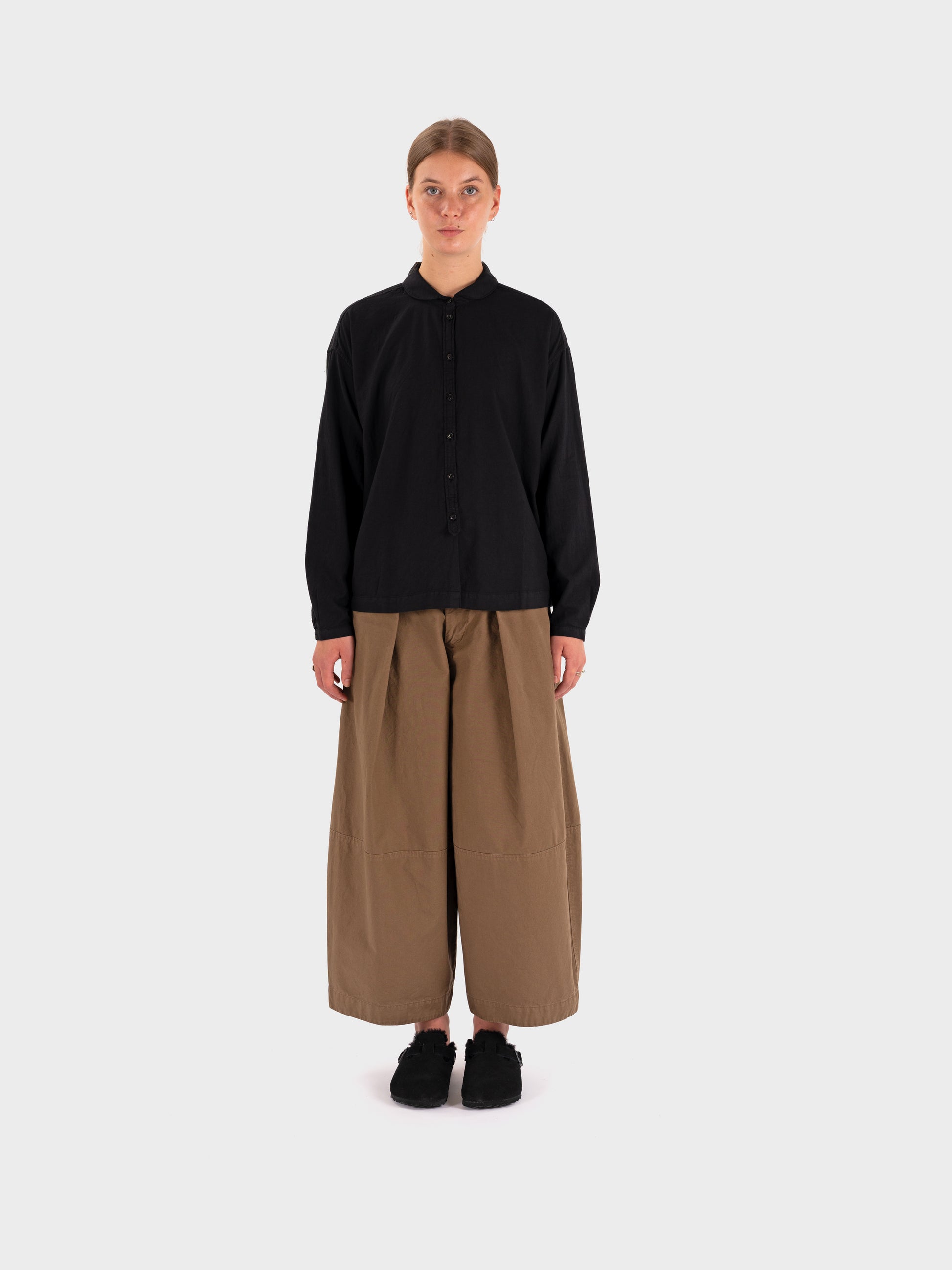 YMC LS Marianne Shirt - Black