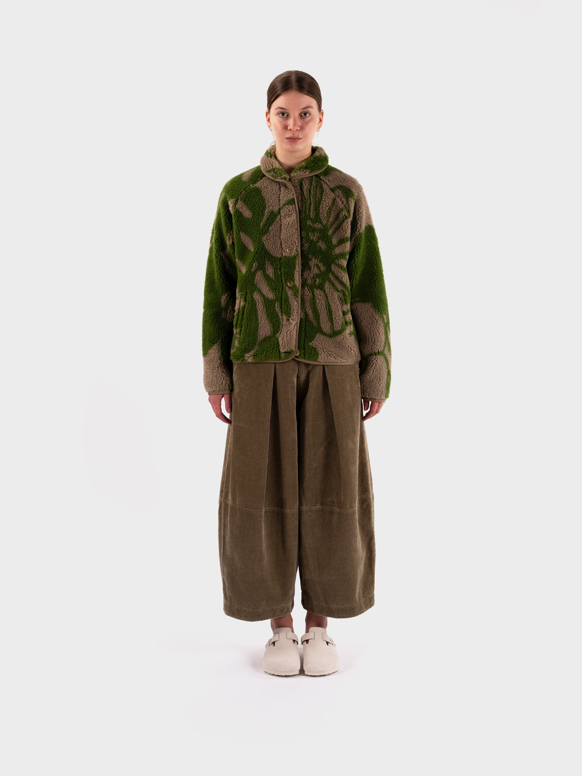 YMC Beach Jacket - Sand/Green